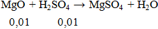 MgO + H2SO4 → MgSO4 + H2O | MgO ra MgSO4 (ảnh 1)