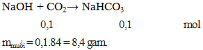 NaOH + CO2 → NaHCO3 | NaOH ra NaHCO3 (ảnh 3)