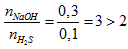 2NaOH + H2S → Na2S + 2H2O | NaOH ra Na2S (ảnh 2)