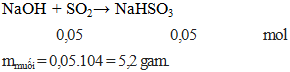 NaOH + SO2 → NaHSO3 | NaOH ra NaHSO3 (ảnh 4)