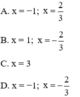 40 câu trắc nghiệm Hai dạng phương trình quy về phương trình bậc hai (Cánh diều) có đáp án - Toán 10 (ảnh 16)