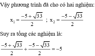 40 câu trắc nghiệm Hai dạng phương trình quy về phương trình bậc hai (Cánh diều) có đáp án - Toán 10 (ảnh 32)