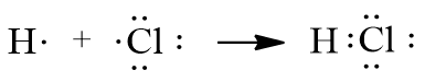 Công thức Lewis của HCl (hydrogen chloride) chương trình mới (ảnh 3)