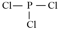 Công thức cấu tạo của PCl3 chương trình mới (ảnh 1)