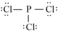Công thức Lewis của PCl3 (Phosphorus trichloride) chương trình mới (ảnh 3)