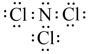 Công thức Lewis của NCl3 (Nitrogen chloride) chương trình mới (ảnh 7)