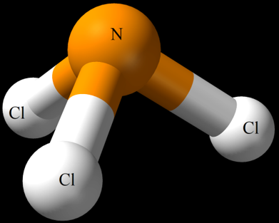 Công thức Lewis của NCl3 (Nitrogen chloride) chương trình mới (ảnh 6)