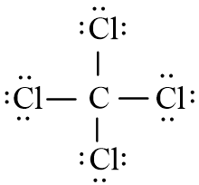 Công thức Lewis của CCl4 (Carbon tetrachloride) chương trình mới (ảnh 3)
