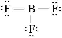 Công thức Lewis của BF3 (Bo trifluoride) chương trình mới (ảnh 4)