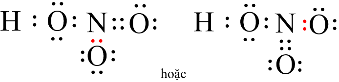Công thức electron của HNO3 chương trình mới (ảnh 2)