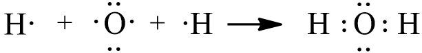 Công thức electron của H2O chương trình mới (ảnh 1)