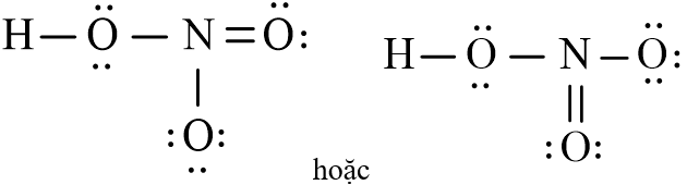 Công thức electron của HNO3 chương trình mới (ảnh 7)