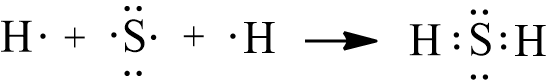Công thức electron của H2S chương trình mới (ảnh 1)