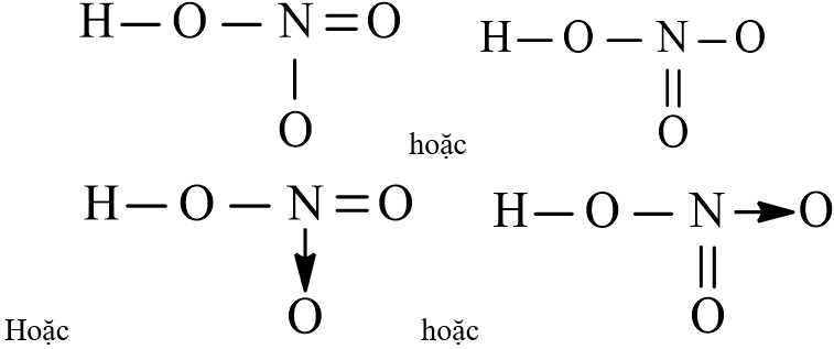 Công thức electron của HNO3 chương trình mới (ảnh 8)