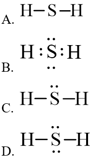 Công thức cấu tạo của H2S chương trình mới (ảnh 7)