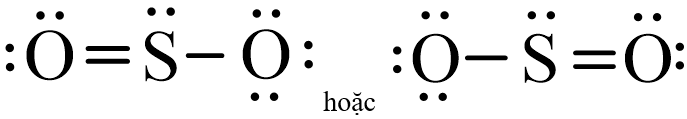 Công thức electron của SO2 chương trình mới (ảnh 2)