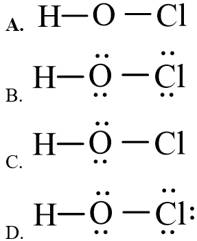 Công thức electron của HOCl chương trình mới (ảnh 8)
