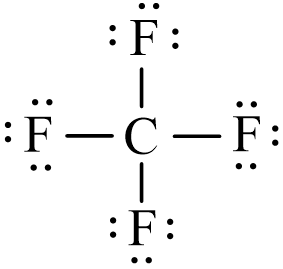 Công thức electron của CF4 chương trình mới  (ảnh 2)