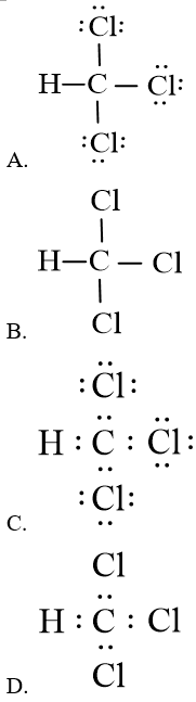 Công thức Lewis của CHCl3 (Chloroform) chương trình mới (ảnh 8)