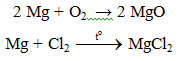 Mg + Cl2 → MgCl2 | Mg ra MgCl2 (ảnh 1)