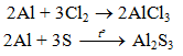 Al + S → Al2S3 | Al ra Al2S3  (ảnh 2)