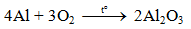 Al + CO2 → Al2O3 + C | Al ra Al2O3  (ảnh 1)