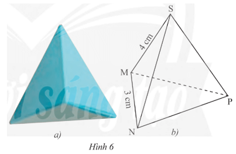 Toán 8 Bài 1 (Chân trời sáng tạo): Hình chóp tam giác đều – Hình chóp tứ giác đều (ảnh 5)