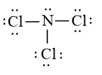 Công thức Lewis của NCl3 (Nitrogen chloride) chương trình mới (ảnh 11)