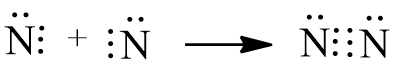 Công thức Lewis của N2 (nitrogen) chương trình mới (ảnh 2)