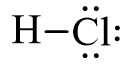 Công thức Lewis của HCl (hydrogen chloride) chương trình mới (ảnh 5)