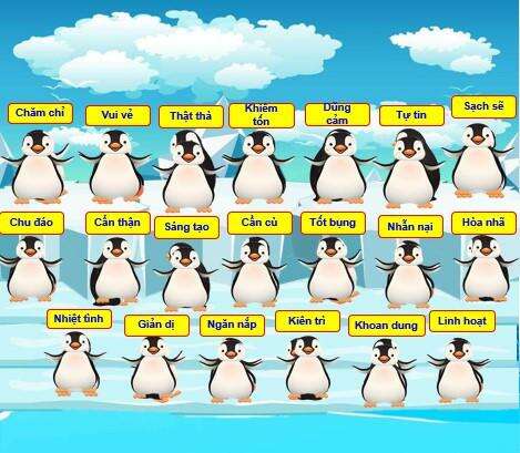 Trò chơi Powerpoint Chim cánh cụt (2 mẫu) HAY NHẤT 2024 (ảnh 1)