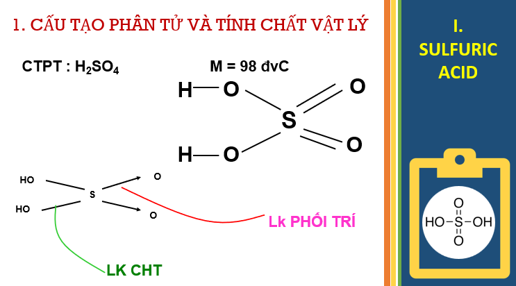 Giáo án PPT Hóa 11 (Chân trời sáng tạo) Bài 7: Sulfuric acid và muối sunfate | Bài giảng điện tử Hóa 11 Chân trời sáng tạo (ảnh 3)