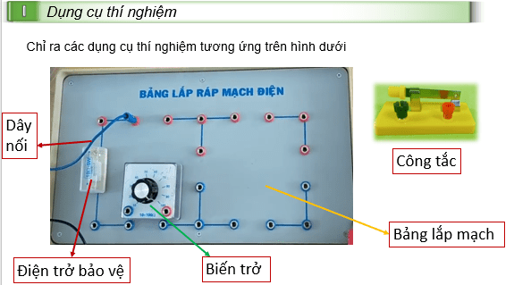 Giáo án PPT Vật lí 11 (Kết nối tri thức) Bài Thực hành: Đo suất điện động và điện trở trong của pin điện hoá | Bài giảng điện tử Vật lí 11 Kết nối tri thức (ảnh 4)