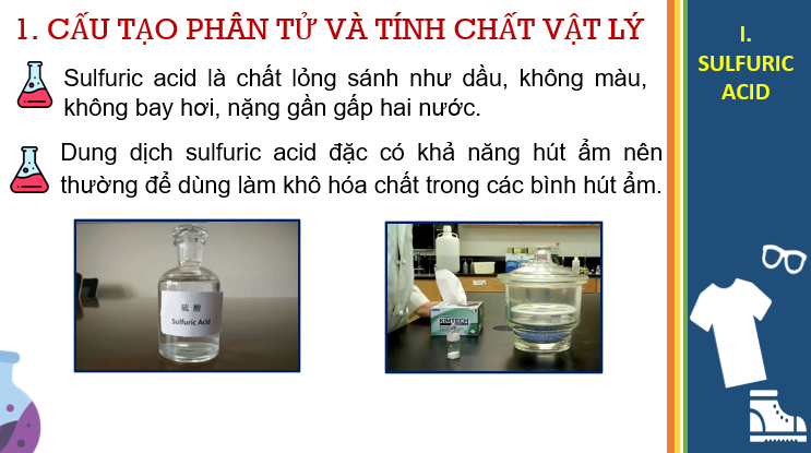 Giáo án PPT Hóa 11 (Chân trời sáng tạo) Bài 7: Sulfuric acid và muối sunfate | Bài giảng điện tử Hóa 11 Chân trời sáng tạo (ảnh 4)