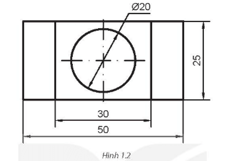 SBT Công nghệ 8 (Kết nối tri thức) Bài 1: Một số tiêu chuẩn trình bày bản vẽ kĩ thuật (ảnh 2)