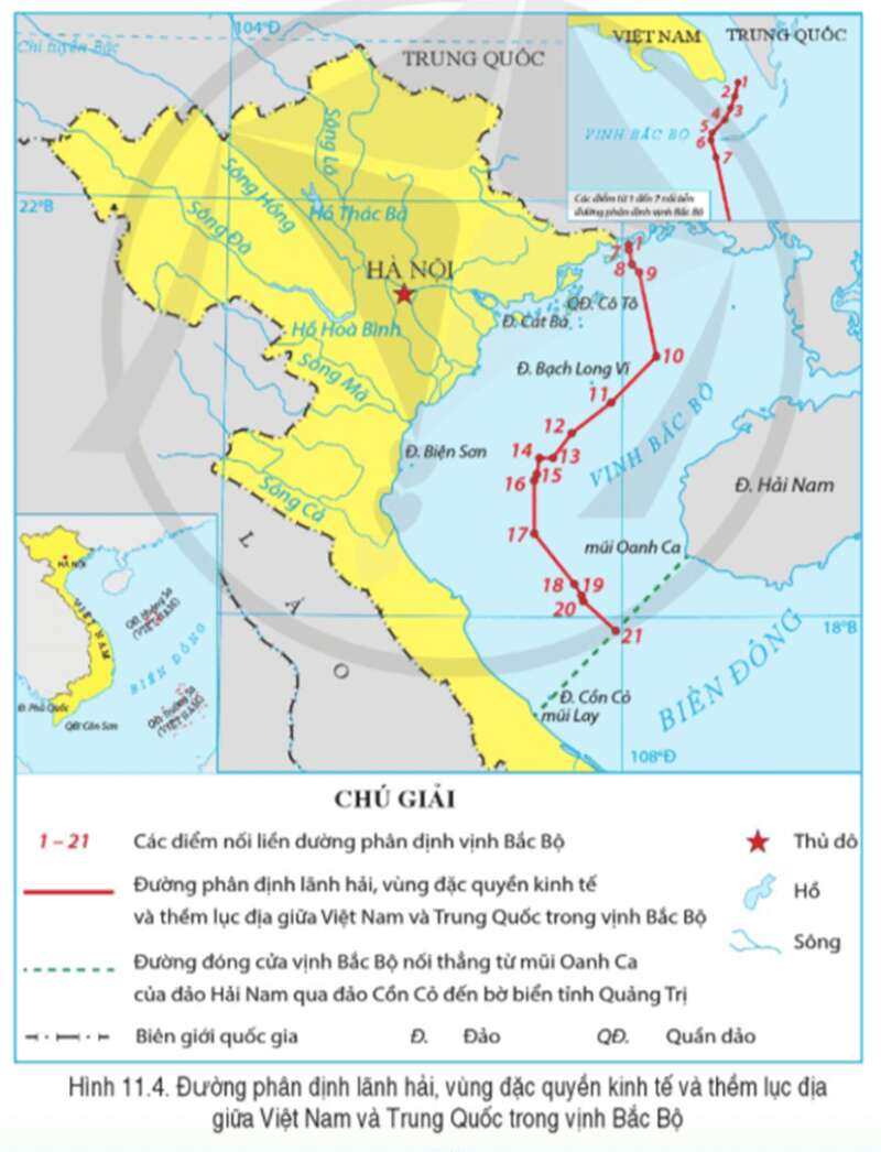 15 câu trắc nghiệm Địa lí 8 (Cánh diều) Bài  (ảnh 3)