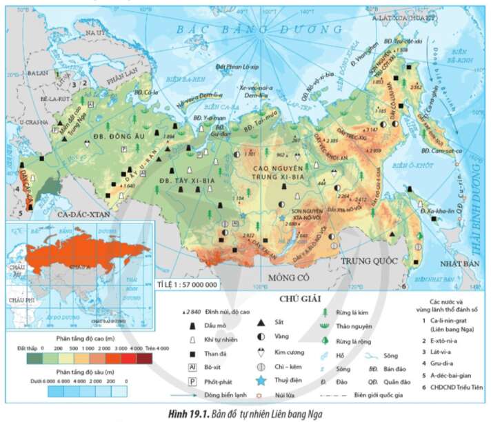 15 câu trắc nghiệm Địa lí 11 (Cánh diều) Bài  (ảnh 1)