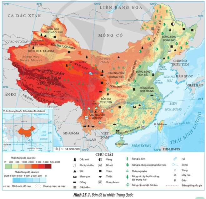 15 câu trắc nghiệm Địa lí 11 (Cánh diều) Bài  (ảnh 1)