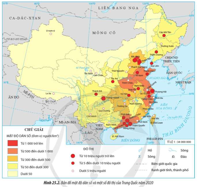 15 câu trắc nghiệm Địa lí 11 (Cánh diều) Bài  (ảnh 5)