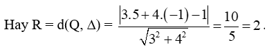 Lập phương trình đường tròn (C) trong mỗi trường hợp sau: (ảnh 4)