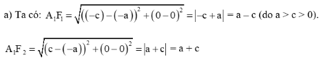 Trong mặt phẳng, xét đường elip (E) là tập hợp các điểm M sao cho (ảnh 2)