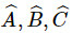 Số đo ba góc góc A, góc B, góc C của tam giác ABC tỉ lệ với 5;6;7. Tính số đo ba góc của tam giác đó. (ảnh 1)