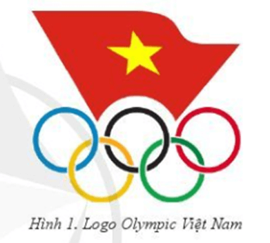 Em hãy tạo tệp ảnh mới và thiết kế logo “Olympic Việt Nam” (ảnh 1)