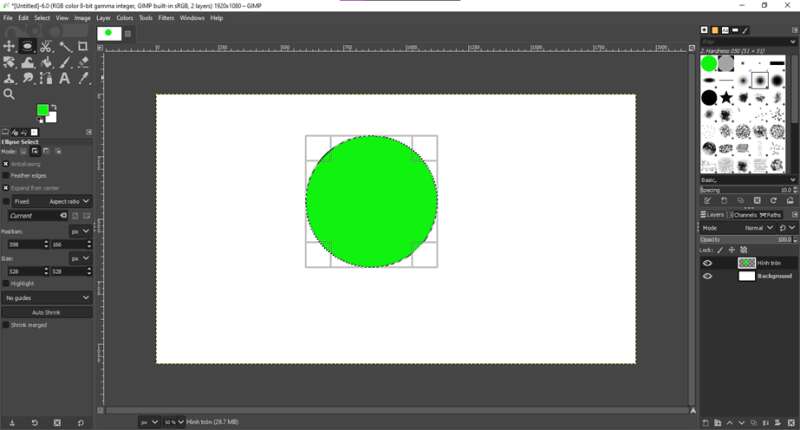 Thiết kế hình tròn và hình vuông lồng nhau (ảnh 5)