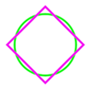 Thiết kế hình tròn và hình vuông lồng nhau (ảnh 9)