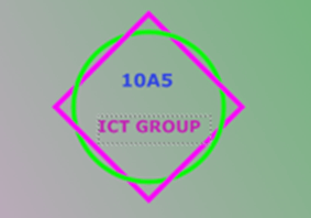 Em hãy thiết kế logo “10A5 ICT GROUP” như Hình 17 (ảnh 3)