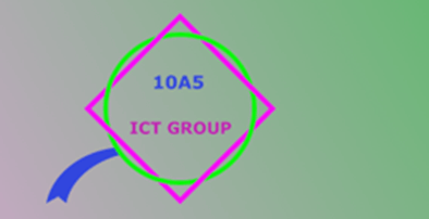 Em hãy thiết kế logo “10A5 ICT GROUP” như Hình 17 (ảnh 4)