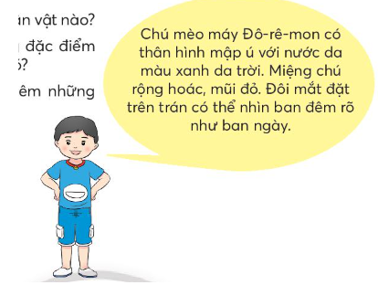 Nói về một nhân vật trong truyện tranh hoặc phim hoạt hình em thích dựa vào gợi ý (trang 30, SGK Tiếng Việt 3 tập 2 - CT) (ảnh 1)