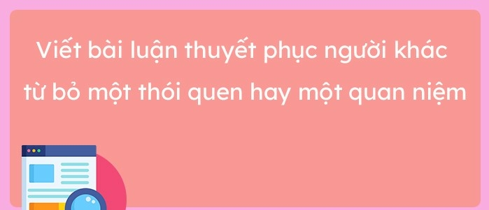 Top 50 mẫu Viết bài thuyết phục người bạn từ bỏ một thói quen xấu. (ảnh 2)