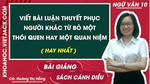 Top 50 mẫu Hãy viết một bài luận thuyết phục người khác từ bỏ một quan niệm sai lệch, phiến diện (hay nhất) (ảnh 1)